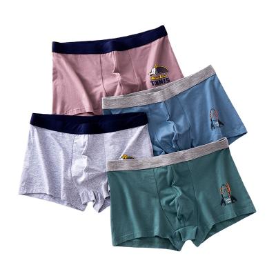 China Cotton Breathable Special Comfortable Boxers Briefs Fashion Design Underwear Short Brief For Men for sale