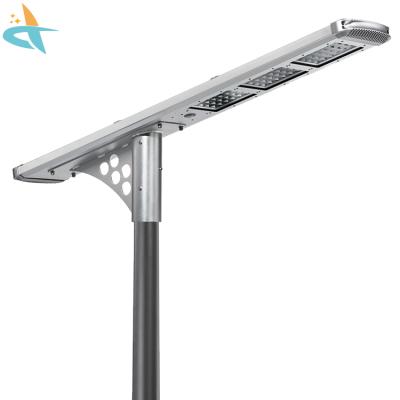 China 50W All in one solar street light Good performance cost price all in one street lamp led street light for sale