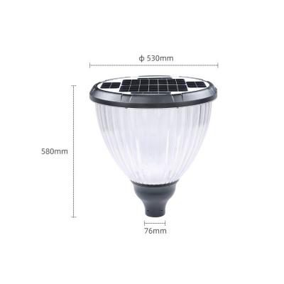 China 2021 ZJRG-SWK new design high quality factory price integrated ufo solar solar garden light for sale