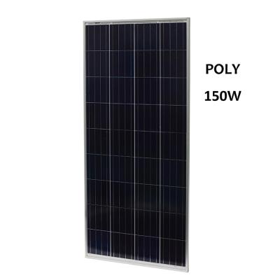 China 150W Long life poly solar panel on stock solar panel window solar panel sticker for sale