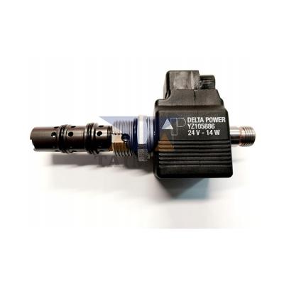 China TEM Excavator Ventil John Power YZ105886 24V-14W Delta Power Solenoid Valve For John Deere RG170-B for sale