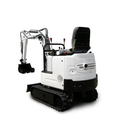 China ODM KV07 White Diesel Engine Mini Excavator Machine Small Digger For Farm Winery Agricultural Garden for sale