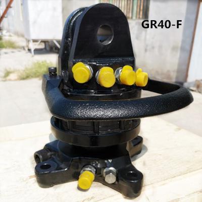 China TEM 1 Ton Forest Crane Attachment Excavator Bucket Hydraulic Rotator For Grapple GR10 for sale