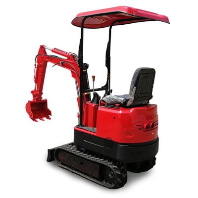 Cina KE10-1 Mini Diggers Agricultural Hydraulic Excavator 1 Ton Micro in vendita