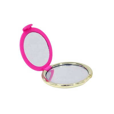 China Pocket Portable Cosmetic Mirror Mini Makeup Mirror Compact Makeup Handheld Magnifying Hand Mirror for sale