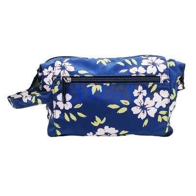 China Fashion Waterproof Toiletry Pouch Cosmetic Bag With Zipper Travel Tote Bag Organizer Small Cosmetic Makeup Accessory Bag for sale