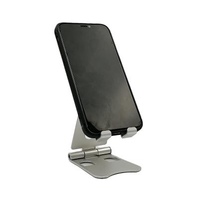 China Sturdy Aluminum Metal Phone Holder Adjustable Adjustable Desktop Mobile Phone Stand For Mobile Phone Desktop Holders for sale