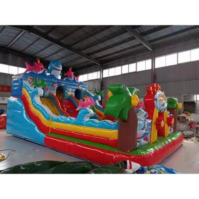 China Hot Selling PVC Playground Toys Commercial Inflatable Jumping Bouncer Air Bouncing Castles Inflatable Bouncy Castle for sale