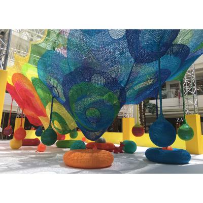 China New Design Nylon Nylon Made Kids Playground Web Playground Net For Outdoor Kids Playground Equipment Fun for sale