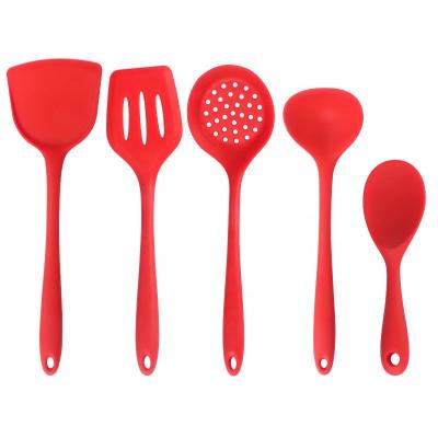 China 2021 Viable Hot Selling Kitchen Appliances Anti-stick and High Temperature Resistant Silicone Kitchenware Set Supports OEM for sale