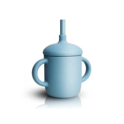 China Unbreakable Professional Manufacturer China Traditional Design Style Eco-friendly Silicone Baby Sippy Cup for sale