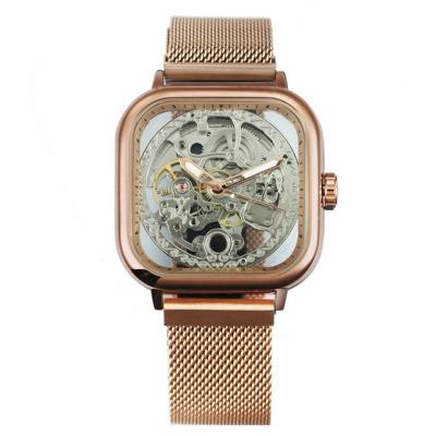 China Professional Luxury Water Resistant New OEM Square Men Automatic Watch for sale