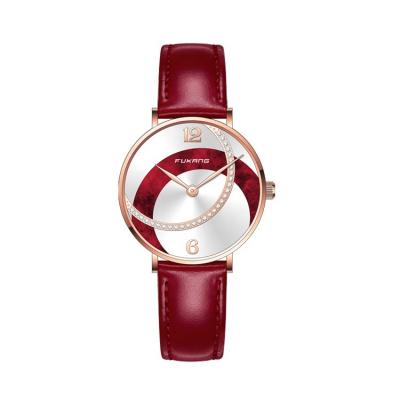 China New Women Auto Date Custom Logo Modern Novel Design Stainless Watch Models for sale