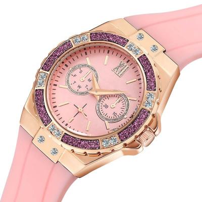 China Water Resistant Wholesale Japan Quartz Fashion Girl Waterproof Watches for sale