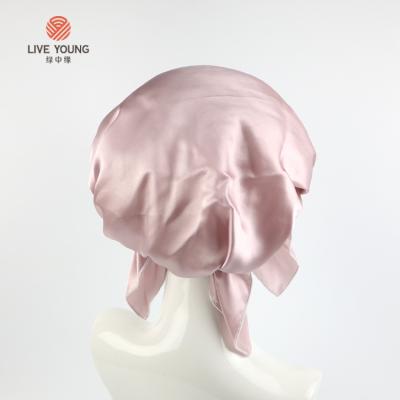 China Fashion Wholesale Customized 100% Mulbery Silk Head Hood for sale