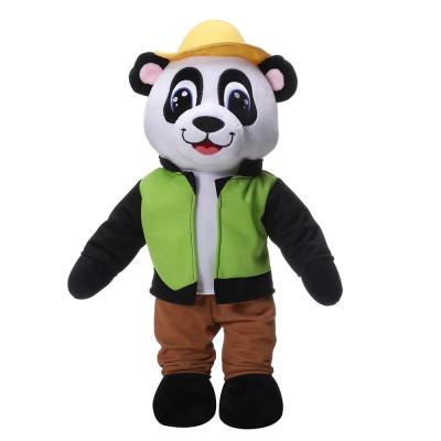 China Plush Stuffed Animals Customized Professional Handmade Soft Panda Plush Animal Toys Education Toys Animals for sale