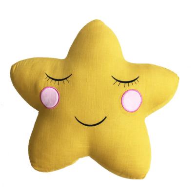 China Ultra Soft Plush Toy Emoticons Pillows Stuffed Toy Star Pillow for sale