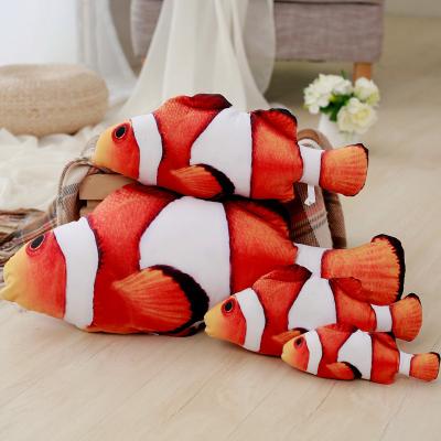 China Amazon Plush Simulate Fish Toy Electric Tail Bouncing Simulated Fish Pet Plush Toy Jumping Fish for sale