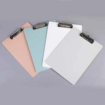 China Wholesale Personalized A4 Size Refillable Nursing Foldable Aluminum Clipboard With Metal Clip for sale