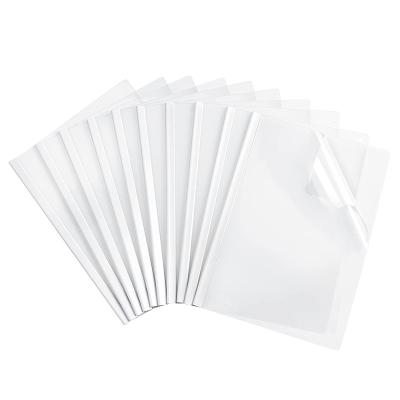 China PVC Clear Report Covers , Transparent Resume Presentation Files Organizer Binder for sale