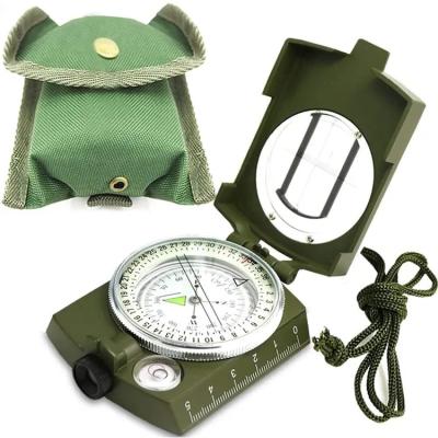 China Other Waterproof Navigation Hiking Outdoor Compass With Fluorescent Design for sale