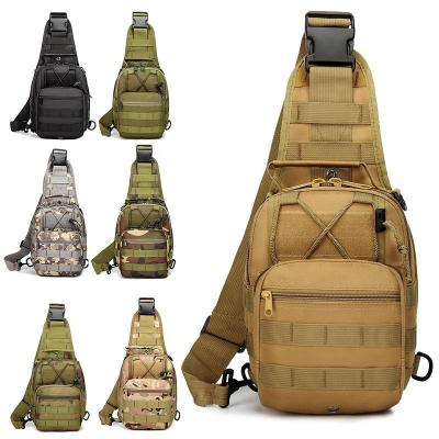 China Fashion Sling Tactical Bag Pack Small Outdoor EDC Molle Shoulder Backpack for sale