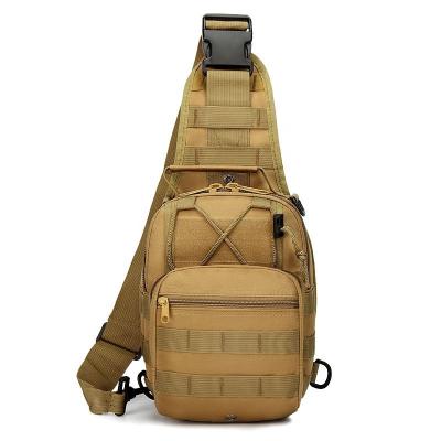 China Fashion Tactical Chest Bag Backpack Men's Molle Cross - Messenger Shoulder Pack for Outdoor Sports, Hiking, Camping Body Sling for sale