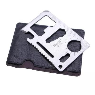 China 11 in 1 Wallet Tool Card, Tactical Survival Credit Card Multitool < 1L for sale