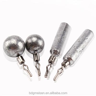 China Durable Customized Wholesale Lead Weight Drop Shooting Sinkers Torpedo Sinker Slider Bullet Fishing Sinkers for sale