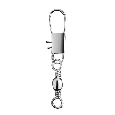 China Outdoor Activities Fishing Swivels Fishing Tackle, Fishing Accessories Barrel Swivel With Coupling Snap for sale