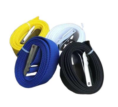 China Durable 1.5M Belt Stainless Steel Buckle Strong Nylon Scuba Diving Weight Belt for sale