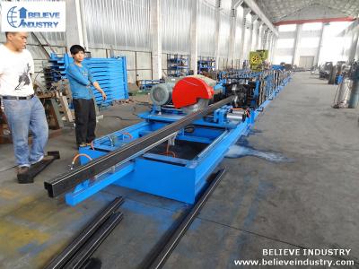 China Box Beam Roll Forming Machine / Step Beam Roll Forming Machine for sale