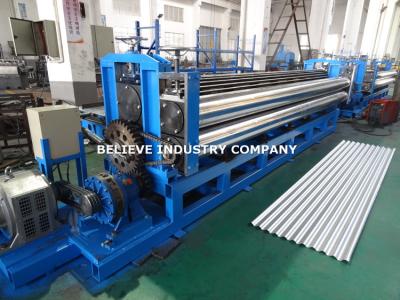 China Galvanized Steel, PPGI Steel, Galvalume Corrugated Sheet Roll Forming Machine en venta