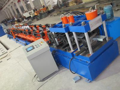 China Standard C100-300 C Purlin Cold Roll Forming Machine With Post Punching And Cutting for sale