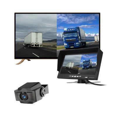 China Truck 24V Waterproof Heavy Duty Vehicle AHD IPS 7 Inch Rear View Screen Night Vision Car Reversing Assist Camera With Screen for sale