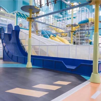 China Metal Adventure Park Manufacturer's Customized Indoor Playground Equipment Ropes Course & Climbing Facility for Trampoline Park for sale