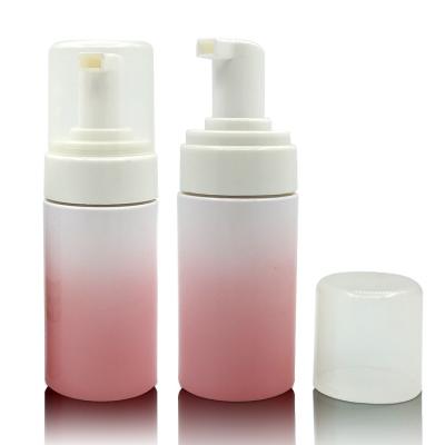 China Small Size Empty Plastic Bottle 150ml Cosmetic Packaging Hand Wash Personal Care Bottle With Foam Pump for sale