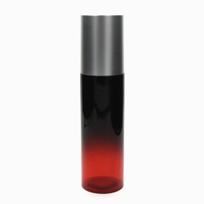 China Round Bottle 75ml Custom Cosmetic Skin Care Cosmetic Packaging Plastic Color Spray Pump Bottle for sale