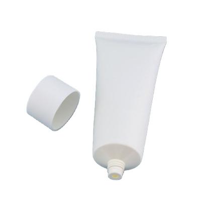 China Personal Packaging Customized PE Plastic Tube Skin Care 30Ml 50Ml 100Ml 150Ml Flat Round Package Storage for sale