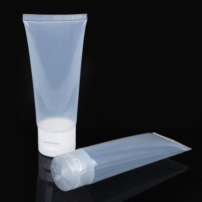 China Custom Empty Personal Plastic Empty Cosmetic Soft Body Cream Tube Hand Cream PE Eco Packaging Skin Care Plastic Tube for sale