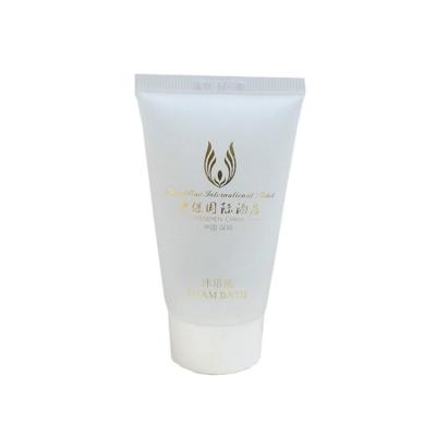 China Cosmetic With Press Flip Top Cover Wholesale 100Ml Lotion Empty Cosmetic Soft Plastic Tube for sale