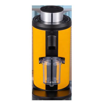 China Commercial Factory Direct Portable Yellow Commercial Espresso DF64 Coffee Grinder Machine With Electric for sale