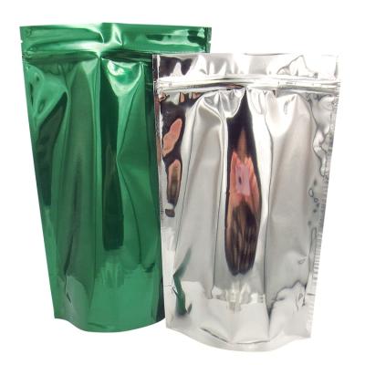 China Custom Print MOQ 500 Moisture Proof Cokies Stand Up Plastic Zip Lock Pouches For Food Packaging Zipper Bags for sale