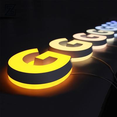 China Customized 3D LED Letter Channel Letter Logo Store Office Acrylic Lighted Sign for sale