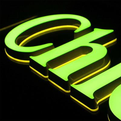 China Buildings New Product 2022 Led Sign Store Advertising Luminous Letter Led Letter Lights for sale