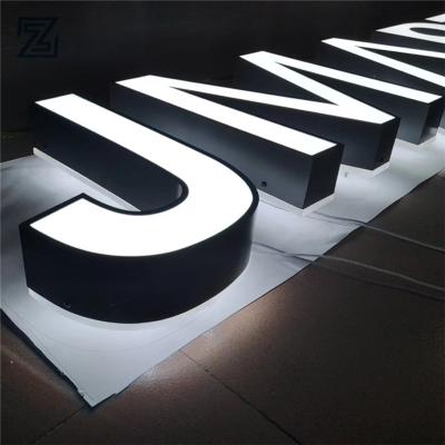 China Buildings 2022 most popular advertising sign letter acrylic frontlit led channel letters for sale