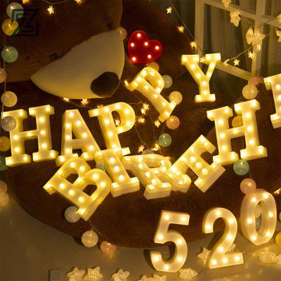 China 2022 Hot Stores Style Decorative Led Marquee Letter Custom Lighted Sign For Party for sale