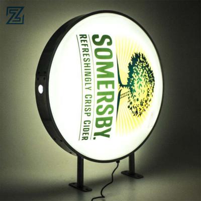 China Advertising Outdoor Wall Mount Free Shape Shop Edge Glow Sign Board Acrylic Light Box for sale