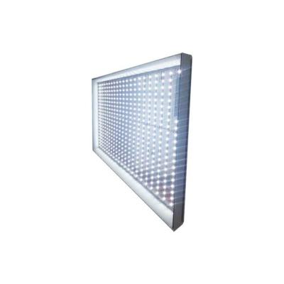 China Advertising Equipment Wall Mounted Aluminum Frameless Fabric Led Light Box Customized Shape for sale