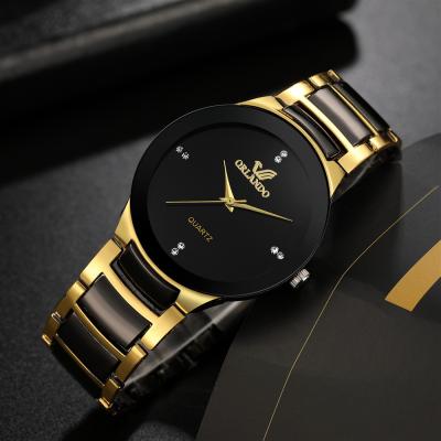 China Hot Selling Mens Men Watches Cheap Stainless Steel Band Watches Clock Business Men's Quartz Casual Wristwatches for sale